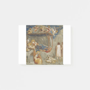 The Nativity of Jesus Christ by Giotto  Post-it Notes