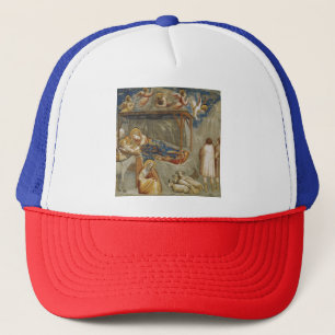 The Nativity of Jesus Christ by Giotto  Trucker Hat