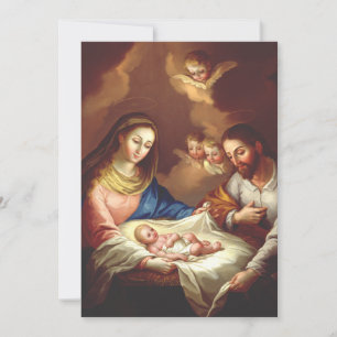 The Nativity of Jesus Christ Holiday Card