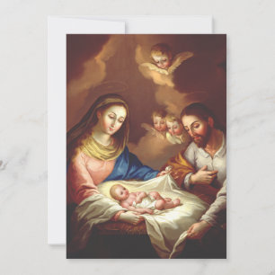The Nativity of Jesus Christ  Thank You Card