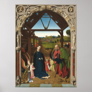The Nativity - Petrus Christus Fine Art Poster