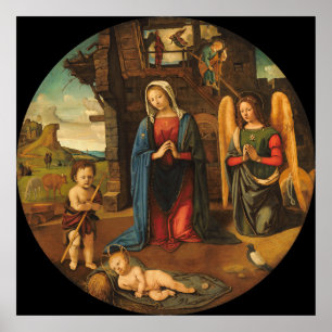 The Nativity - Piero di Cosimo Fine Art Poster