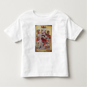 The Nativity, Russian icon, 16th century Toddler T-Shirt