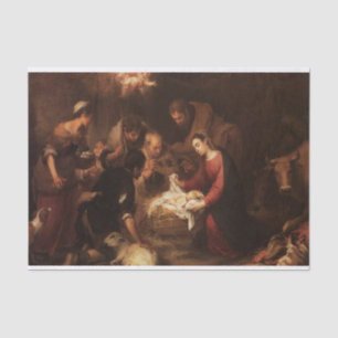The Nativity Shepherds 1668 Tissue Paper