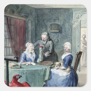 The Naturalist Square Sticker