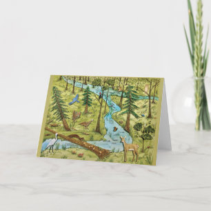 The Nature Preserve Folded Greeting Card