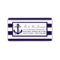 The Nautical Anchor Navy Stripe Wedding Collection