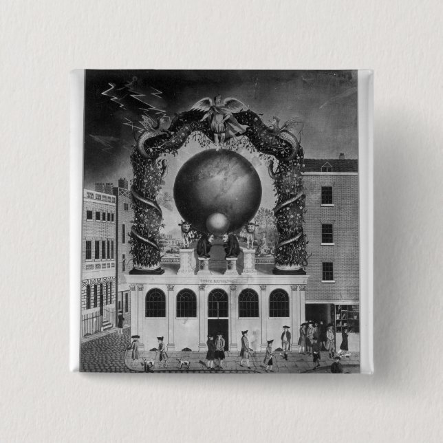 The Nautical Debt of 1782 15 Cm Square Badge (Front)