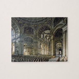 The Nave of St. Paul's Cathedral (photo) Jigsaw Puzzle
