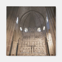 The Nave Of The Monastery Of Santa Maria De Poblet