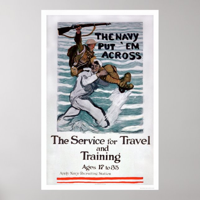 The Navy Put 'Em Across (US02295) Poster (Front)
