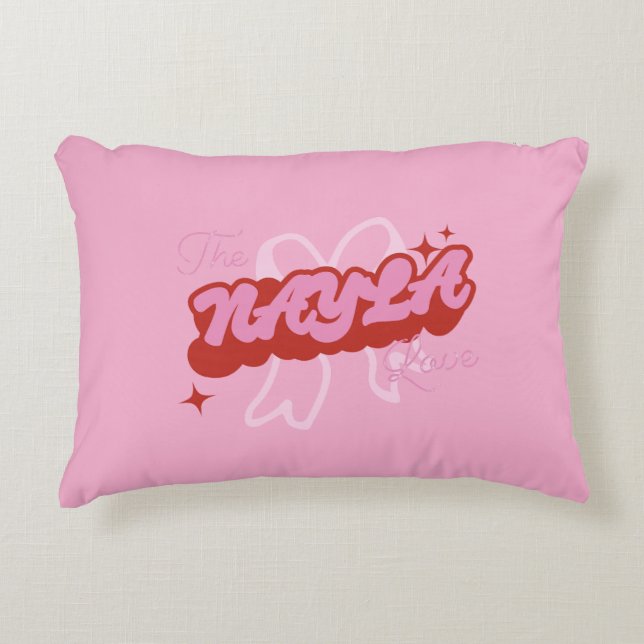 The NAYLA Love Decorative Cushion (Front)