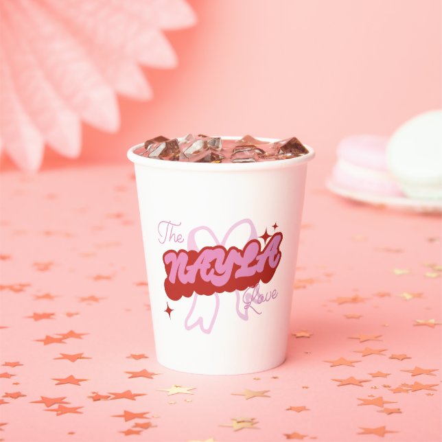 The NAYLA Love Paper Cups (Insitu)
