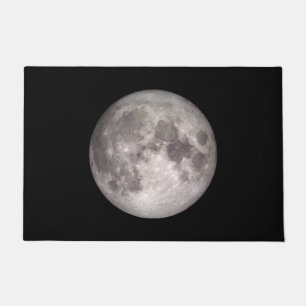 The Near Side of the Moon (Lunar Landscape) Doormat