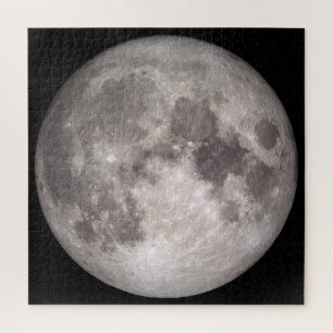 The Near Side of the Moon (Lunar Landscape) Jigsaw Puzzle