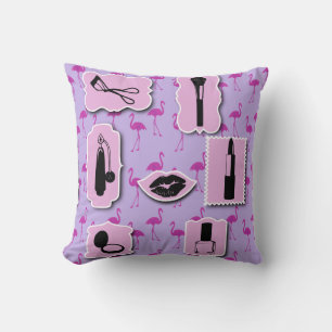 The Necessities Cosmetic Logo Pattern Cushion