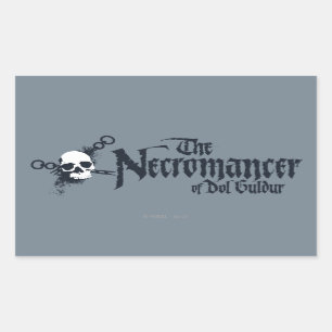 The Necromancer Name Rectangular Sticker