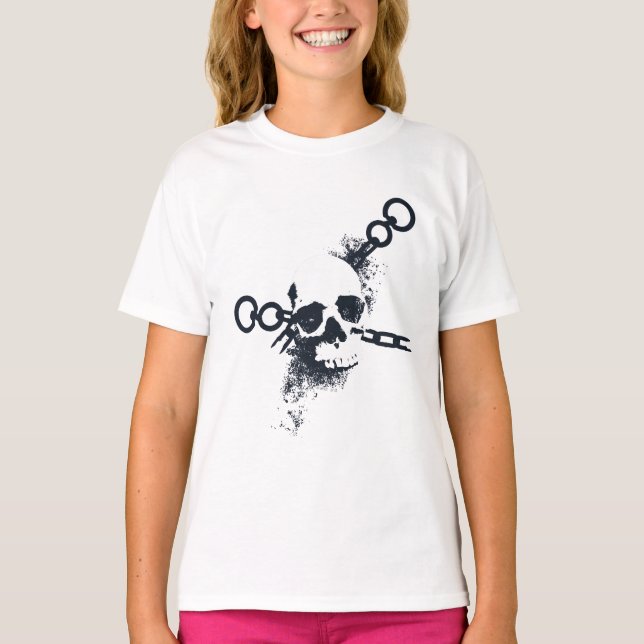 The Necromancer Skull Symbol T-Shirt (Front)