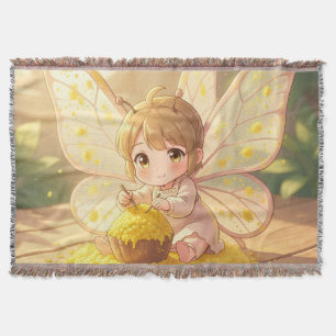The Nectar Artist.1 Throw Blanket