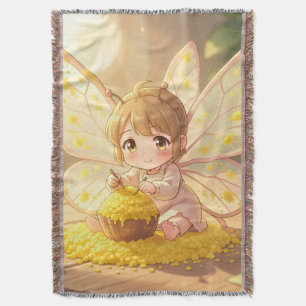 The Nectar Artist.1 Throw Blanket