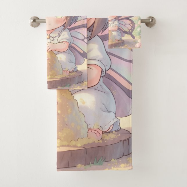 The Nectar Artist.2 Bath Towel Set (Insitu)