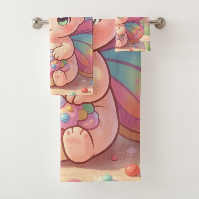 The Nectar Artist.3 Bath Towel Set (Insitu)