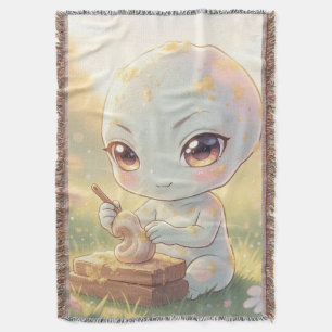 The Nectar Galaxy Wanderers Throw Blanket
