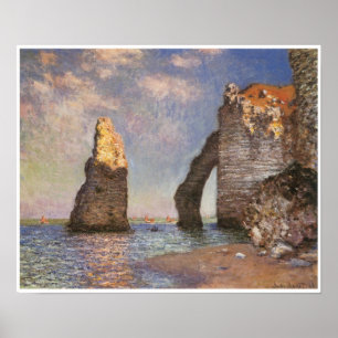 The Needle, Etretat, 1885 Poster