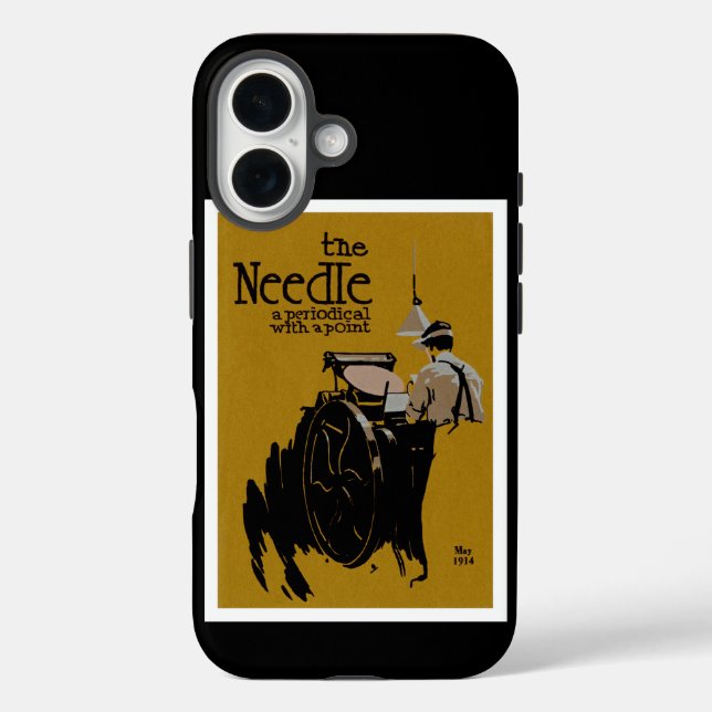 The Needle periodical illustration Case-Mate iPhone Case (Back)