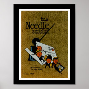 The Needle periodical illustration Poster