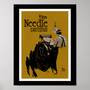 The Needle periodical illustration Poster