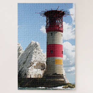 The Needles Lighthouse, England Jigsaw Puzzle