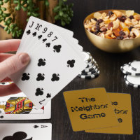 The Neighbour Game Playing Cards