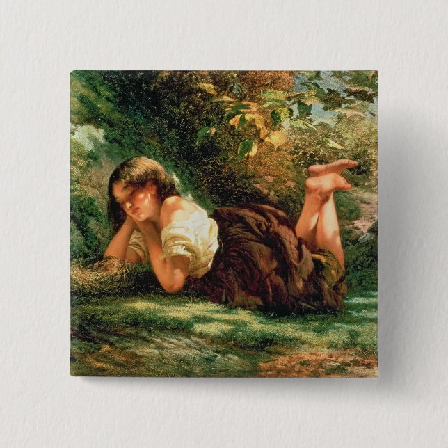 The Nest 15 Cm Square Badge (Front)