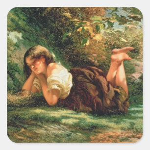 The Nest Square Sticker