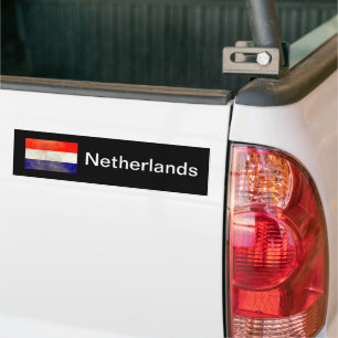 The Netherlands flag Bumper Sticker