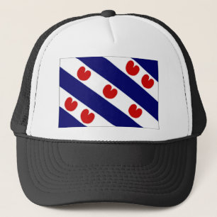 The Netherlands Friesland Flag Trucker Hat