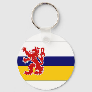 The Netherlands Limburg Flag Key Ring