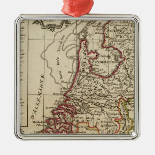 The Netherlands Metal Ornament