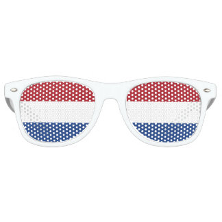 The Netherlands tricolour | Flag of Holland Retro Sunglasses