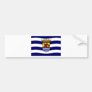 The Netherlands Zeeland Flag Bumper Sticker