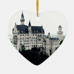 The Neuschwanstein Castle Ceramic Ornament