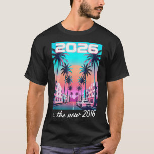 The New 2016 Retro Synthwave Car Aesthetic T-Shirt