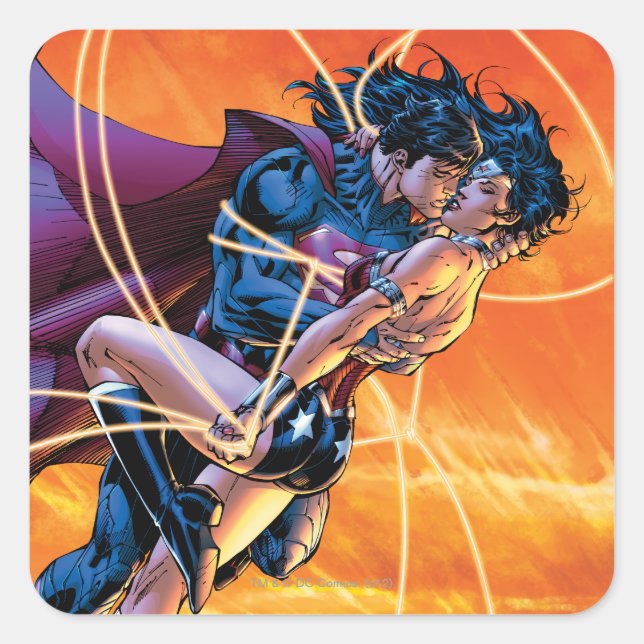 The New 52 Cover #12 Square Sticker (Front)