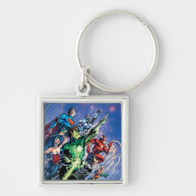 The New 52 Cover #1 3rd Print Key Ring (Front)