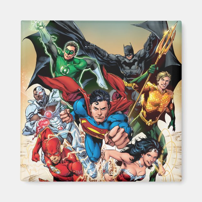 The New 52 Cover #1 4th Print Magnet (Front)