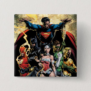 The New 52 Cover #1 Finch Variant 15 Cm Square Badge