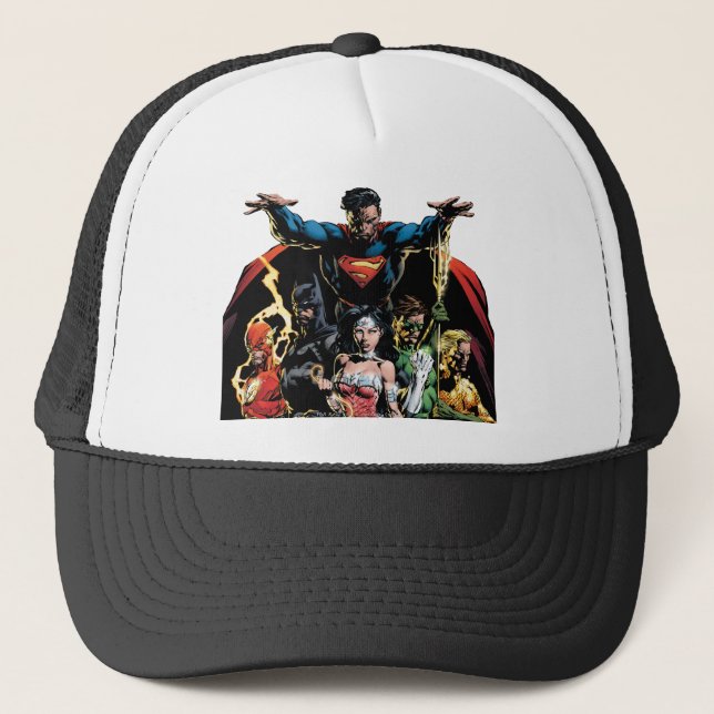 The New 52 Cover #1 Finch Variant Trucker Hat (Front)