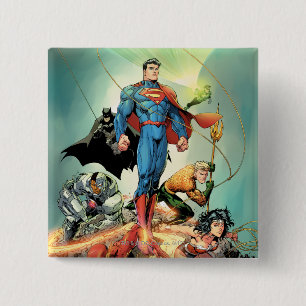 The New 52 Cover #3 Capullo Variant 15 Cm Square Badge