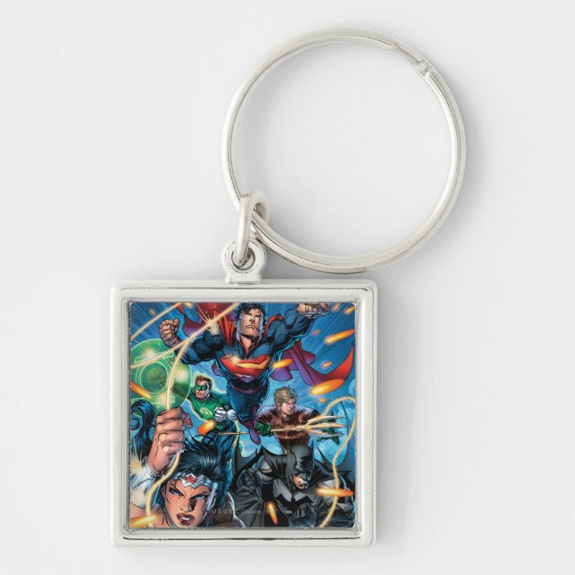 The New 52 Cover #4 Key Ring (Front)